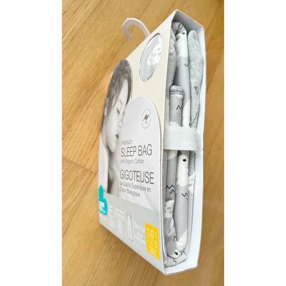 NWT The Love To Dream™ Organic Sleep Bag in doves grey - Picture 6 of 8